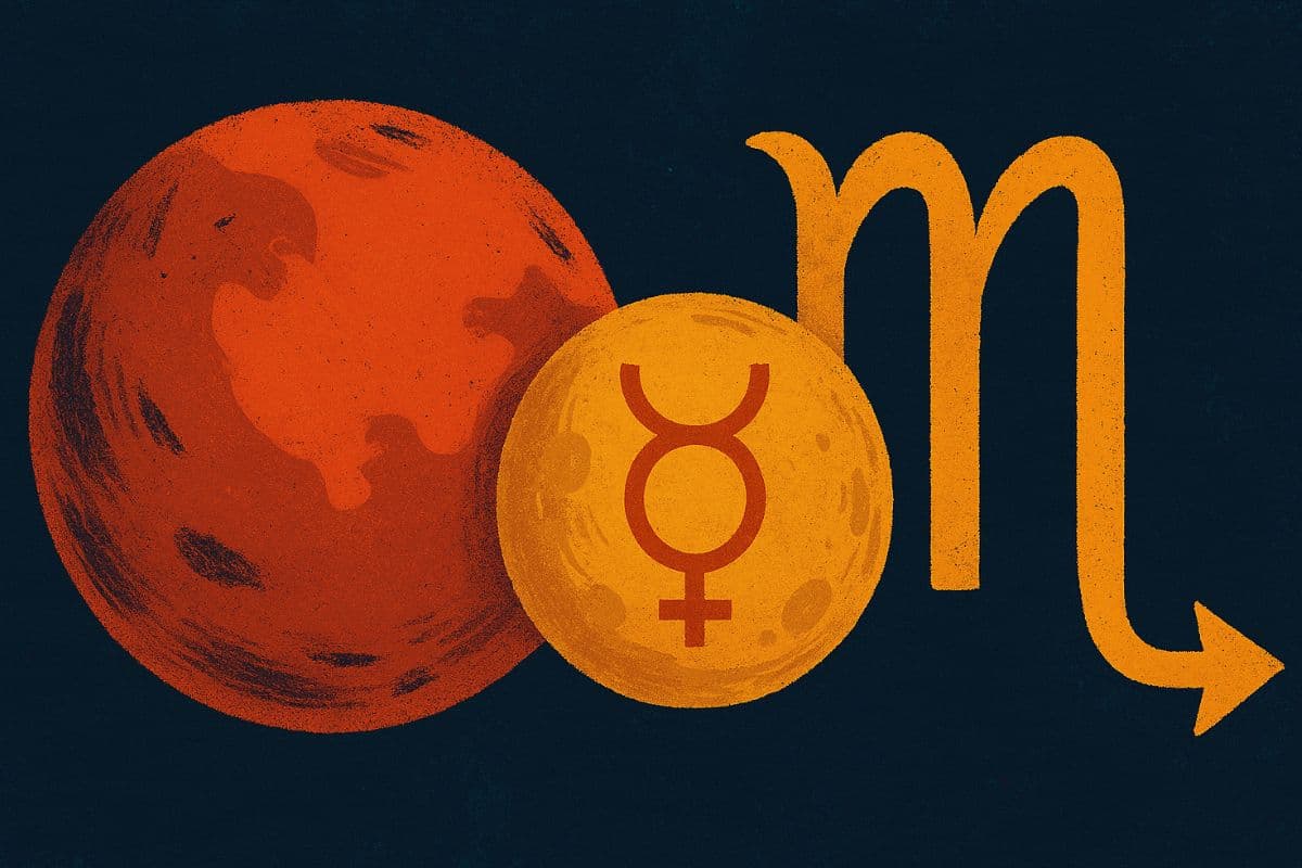 When Words Cut Deeper: How Mars Mercury conjunction in Scorpio reveals truths you cannot unhear