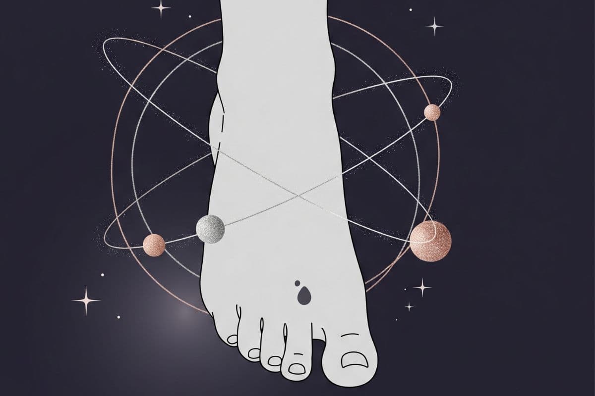 Mole on toes in Astrology: what your small mark could mean