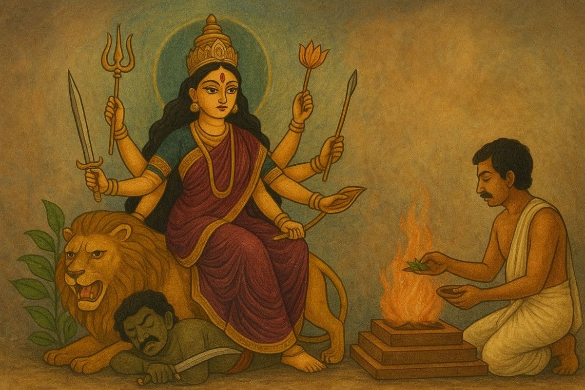 Durga Puja rituals and their Astrological roots: How the planets influence the festivities