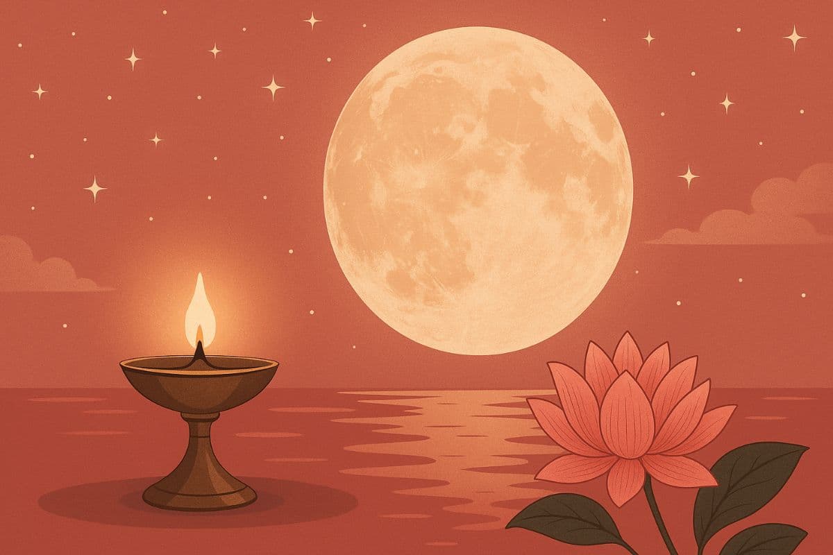 Bhadrapada Purnima 2025 date, puja rituals, and spiritual significance explained
