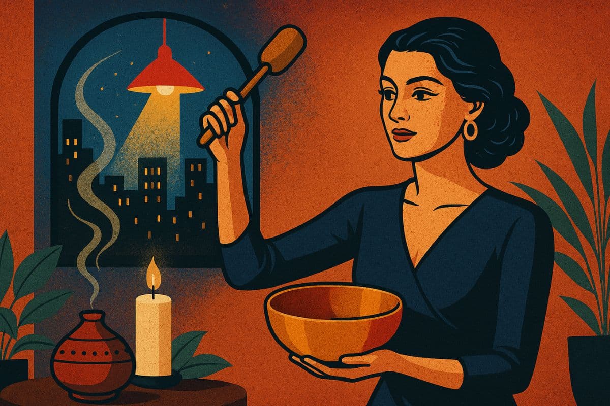 Vedic Space-Cleansing made easy: Sound, light and movement rituals for city homes